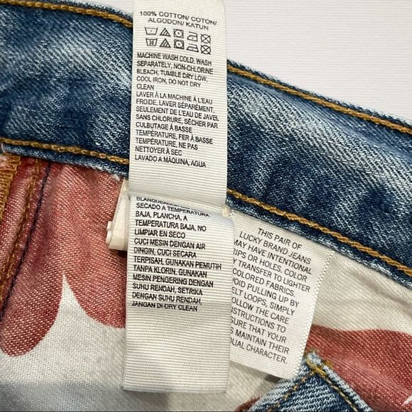 Lucky brand sienna slim boyfriend jeans size 25 - Picture 10 of 10